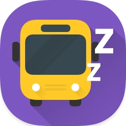乗り過ごし防止アラーム：バス電車地下鉄 のアイコン